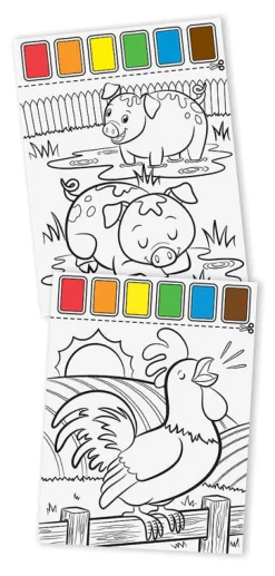 Melissa & Doug - Paint With Water Farm Animals