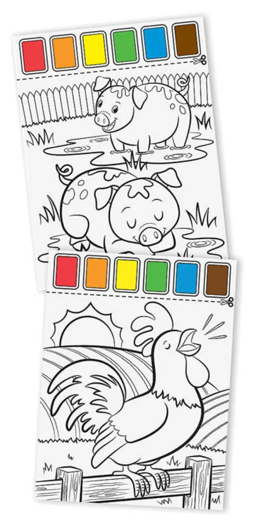 Melissa & Doug - Paint With Water Farm Animals