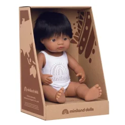 Miniland - Doll 38cm Hispanic Boy In Box