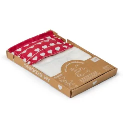Moover - Dolls Pram Bedding - Red