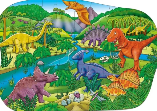 Orchard - 50Pc Big Dinosaur Shaped Puzzle