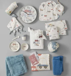 Pilbeam - Transport Milestone Muslin Set