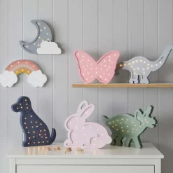 Pilbeam - Wooden Light Puppy