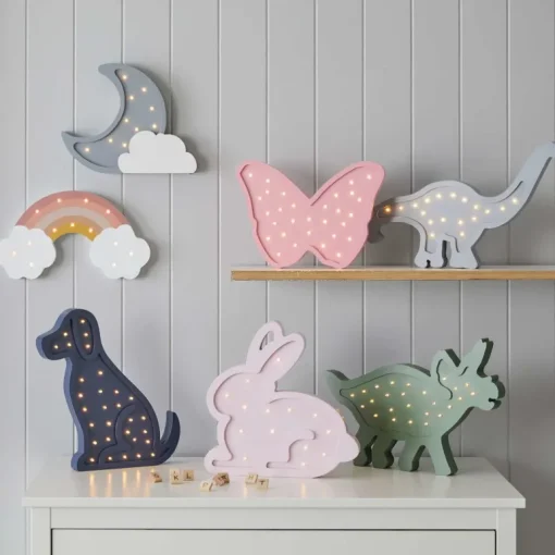 Pilbeam - Wooden Light Puppy