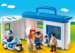 Playmobil - 1.2.3 Take Along Police Station (9382)