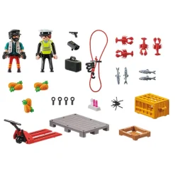 Playmobil - Cargo Customs Check (70775)