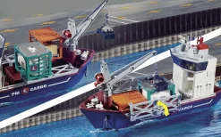 Playmobil - Cargo Ship With Boat (70769)