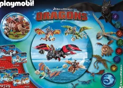 Playmobil - Dragon Racing Fishlegs And Meatlug (70729)