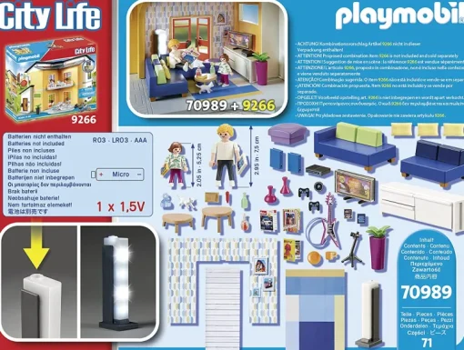 Playmobil - Family Room (70989)