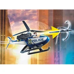 Playmobil - Police Helicopter Pursuit (70575)