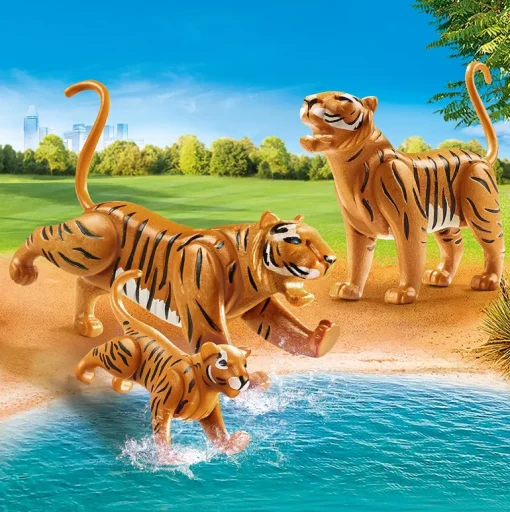 Playmobil - Tigers With Cub (70359)