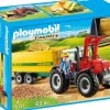 Playmobil - Tractor With Feed Trailer (70131)