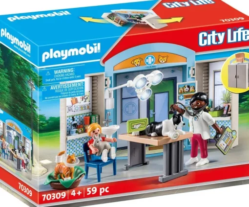 Playmobil - Vet Clinic Play Box (70309)