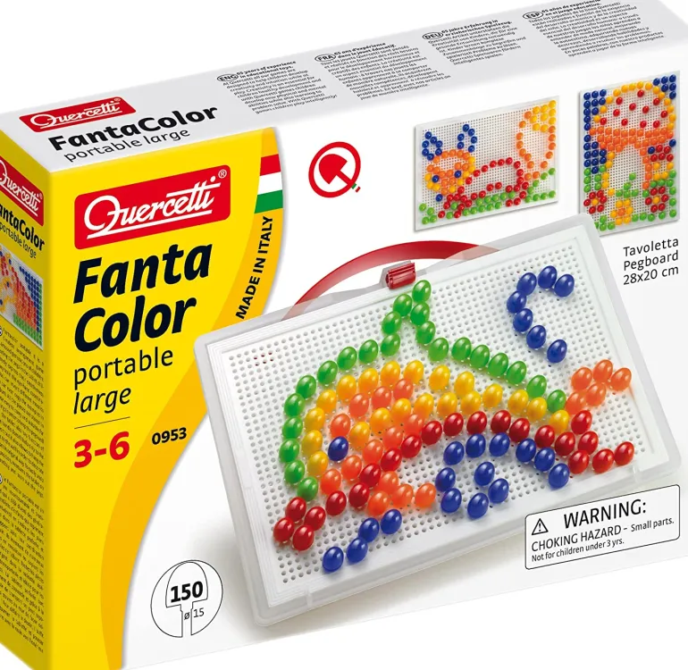 Quercetti - FantaColor Portable - Large 150pcs