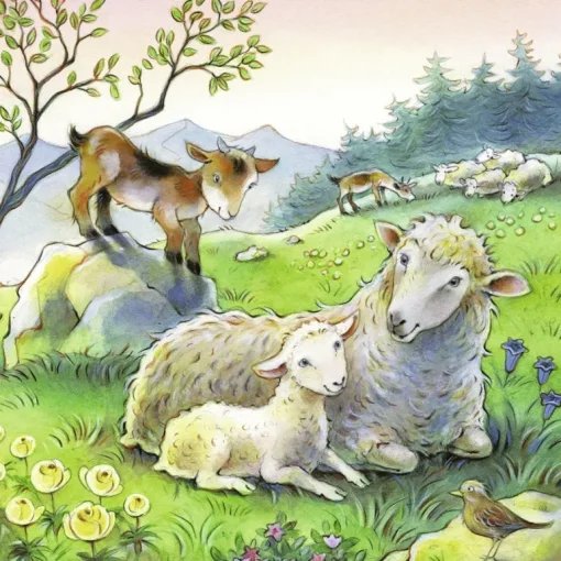 Ravensburger - 3 x 49Pc Cuddle Time Puzzle