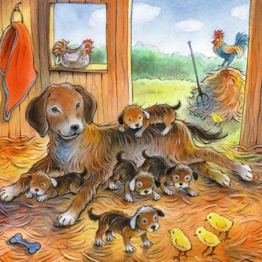 Ravensburger - 3 x 49Pc Cuddle Time Puzzle
