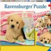 Ravensburger - 3 x 49Pc Cute Puppy Dogs Puzzle