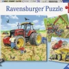 Ravensburger - 3 x 49Pc Giant Vehicles Puzzle