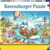 Ravensburger - 2 x 24Pc Seaside Holiday Puzzle
