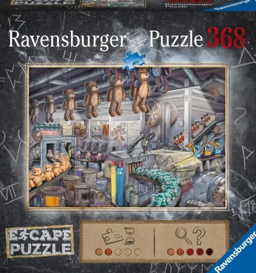 Ravensburger - ESCAPE - Toy Factory Puzzle 368Pc
