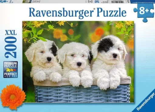 Ravensburger - 200Pc Cuddly Puppies Puzzle