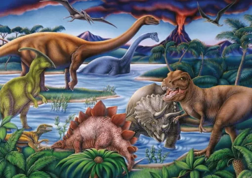 Ravensburger - 35Pc Dinosaur Playground Puzzle