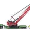 Siku - Heavy Haulage Transporter with Excavator and Service Vehicle (1834)