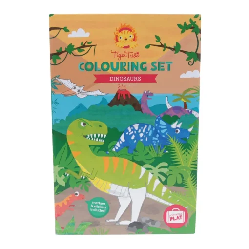 Tiger Tribe - Colouring Set Dinosaurs