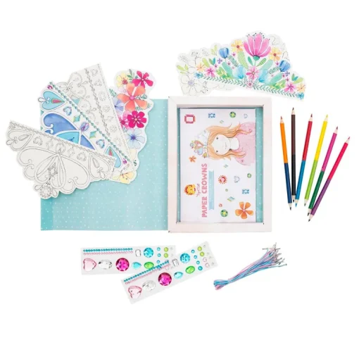 Tiger Tribe - Craft Paper Crowns Princess Gems