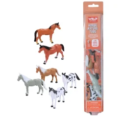 Wild Republic - Nature Tubes - Horses