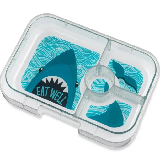Yumbox - Bento Panino 4 Compartment True Blue Shark