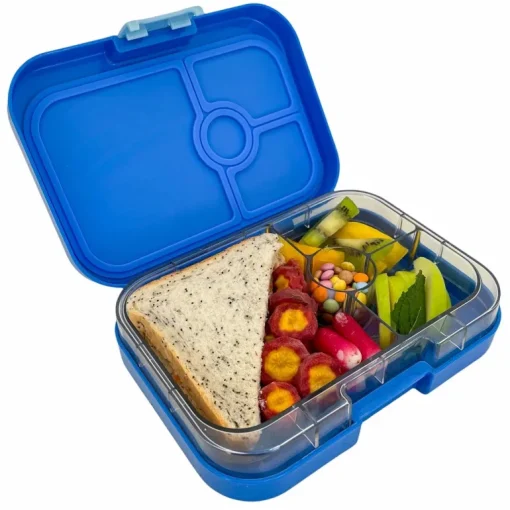 Yumbox - Bento Panino 4 Compartment True Blue Shark
